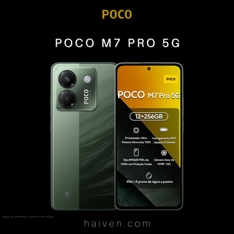Poco M7 Pro 5G 12+256GB – Green