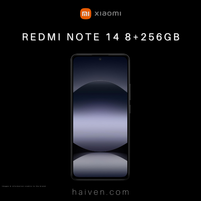 Redmi Note 14 8+256GB – Black