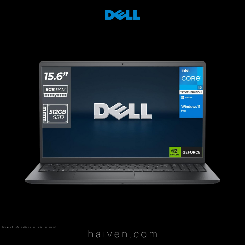 Dell Vostro 3530 Intel Core i5-1334U 8GB RAM 512GB SSD 15.6-Inch FHD Windows 11
