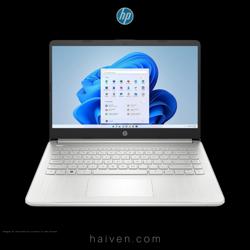 HP 14S-Dq5223Nia Intel Core i3-1215U 4GB RAM 512GB SSD Windows 11 Silver