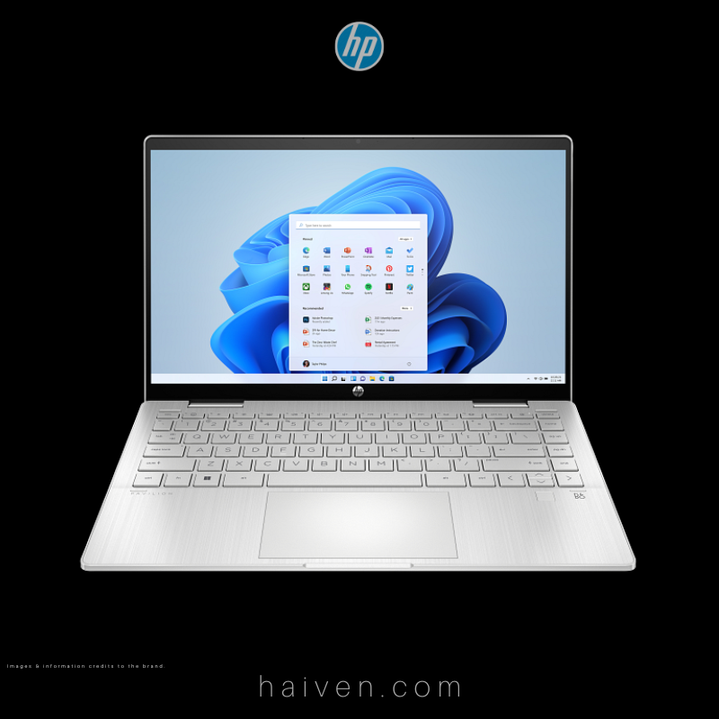 HP Pavilion x360 14 Intel Core i5-1335U 8GB RAM 512GB SSD Windows 11 Silver