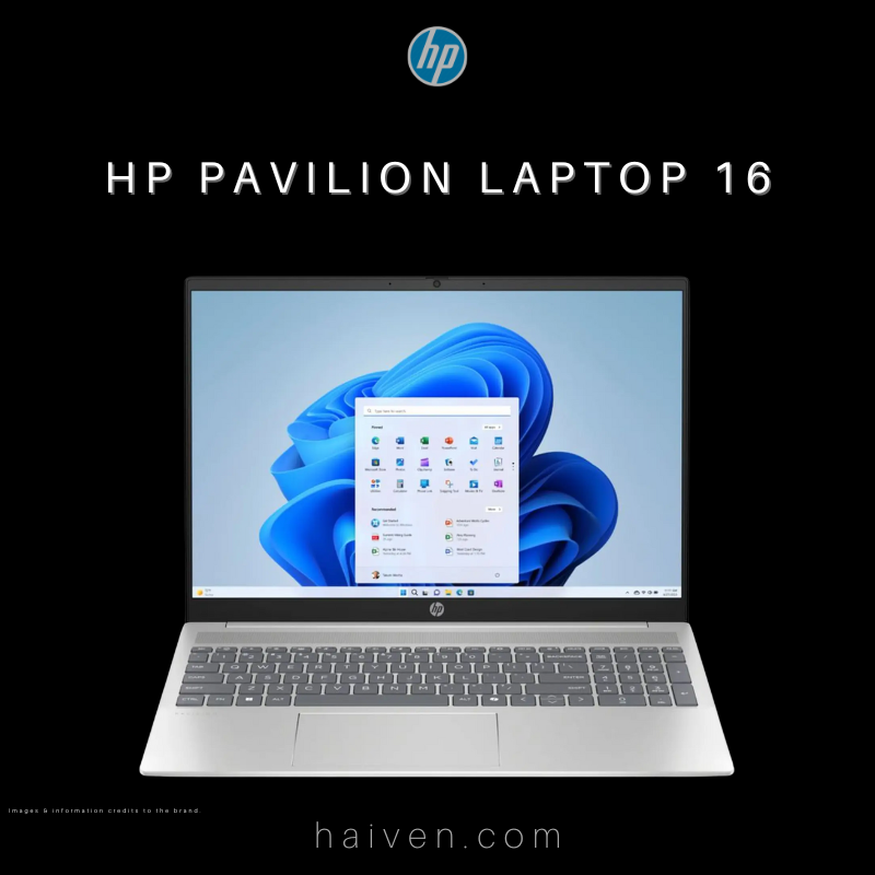 HP Pavilion 16 – Intel Core i5 / 8GB RAM / 512GB SSD