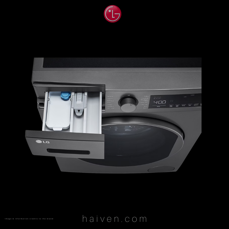 LG Front Load Washing Machine – F2J7TYM1S – 8kg Capacity