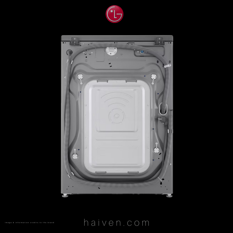 LG Front Load Washing Machine – F0L9D4P2S – 15kg Capacity – Silver