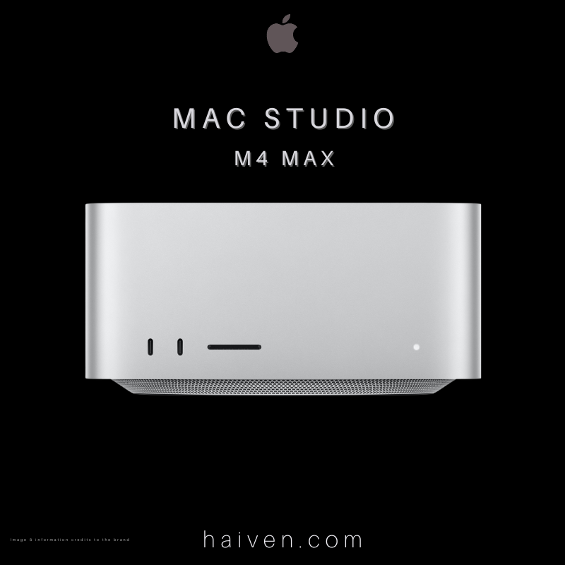 Apple Mac Studio MU963 – M4 Max – 14-Core CPU / 32-Core GPU – 36GB RAM – 512GB SSD