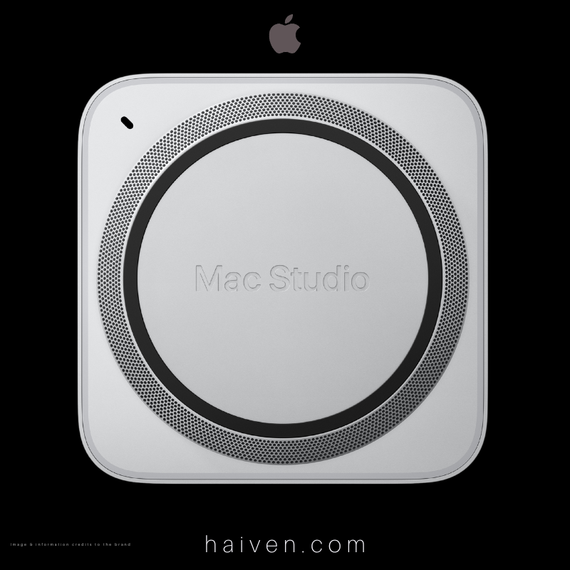 Apple Mac Studio MU973 – M3 Ultra – 28-Core CPU / 60-Core GPU – 96GB RAM – 1TB SSD – Silver