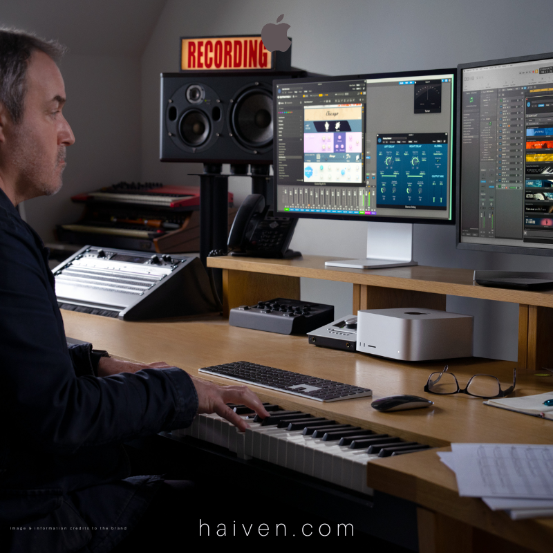 Apple Mac Studio MU973 – M3 Ultra – 28-Core CPU / 60-Core GPU – 96GB RAM – 1TB SSD – Silver