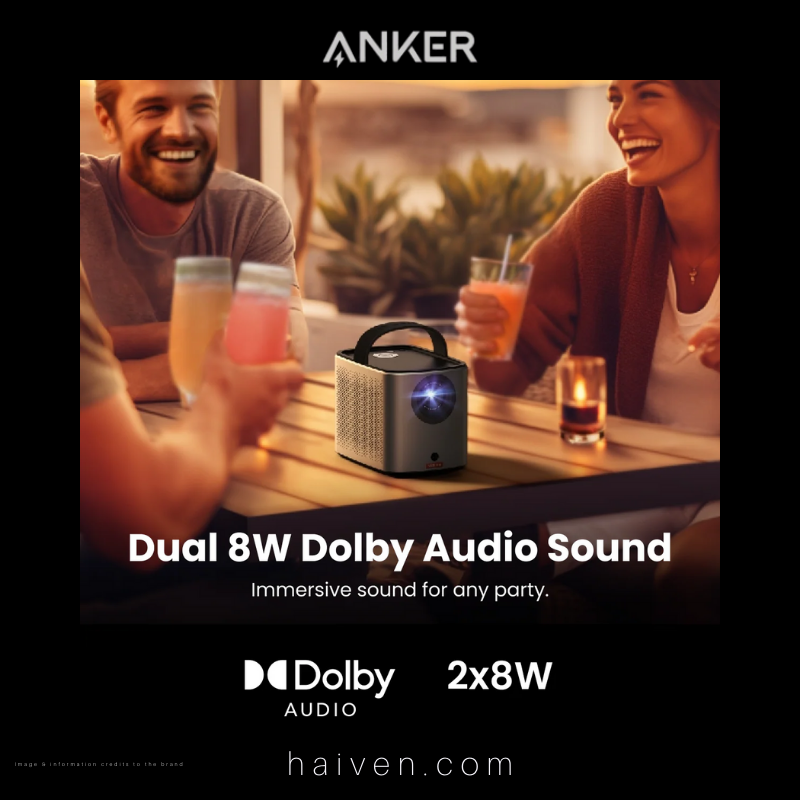 Anker Nebula Mars 3 Air D2325211 400 ANSI-Lumen Smart Portable Projector