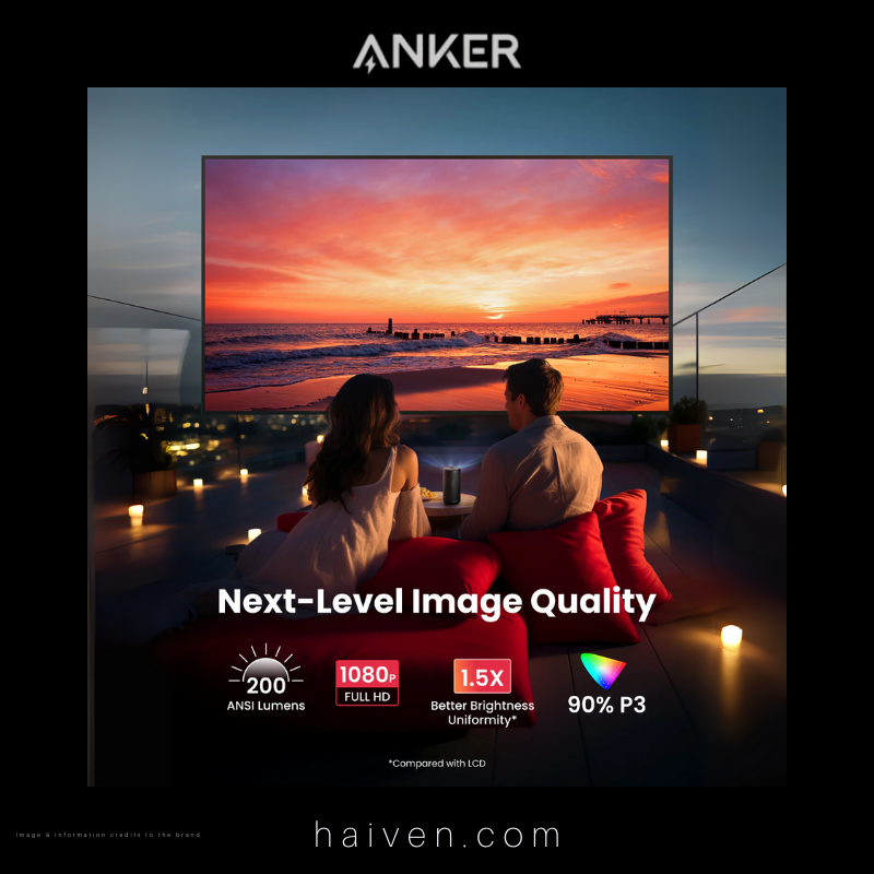 Anker Nebula Capsule 3 D2425211 200 ANSI-Lumen Portable Mini Projector