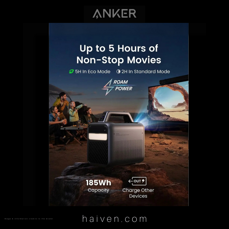 Anker Nebula Mars 3 D2333211 1000 ANSI-Lumen Outdoor Portable Projector