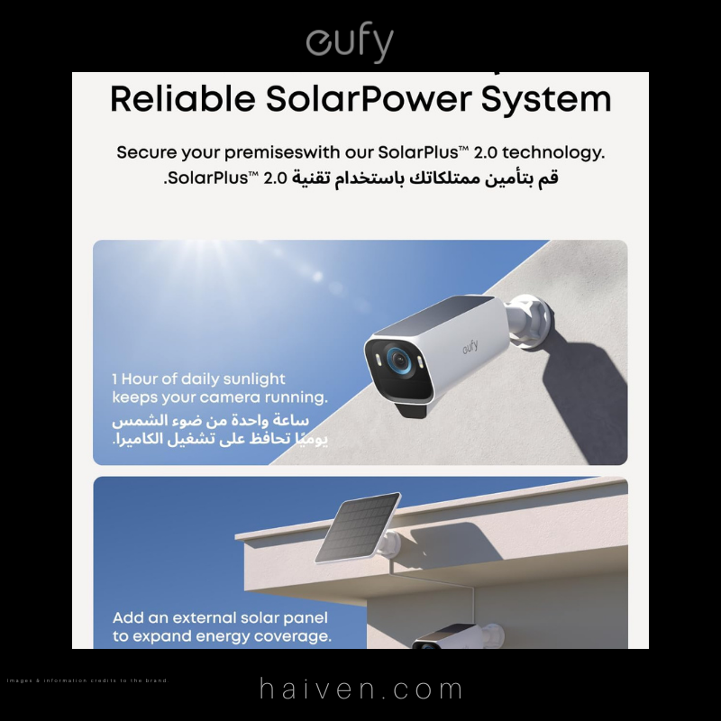 EufyCam S3 Pro T81623W1 White Add-On Security Camera