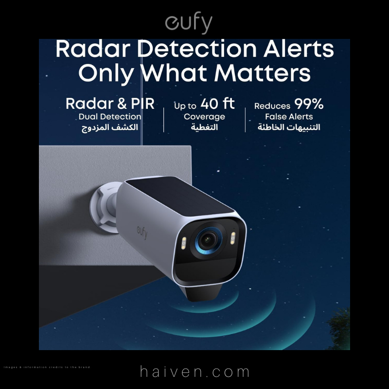 EufyCam S3 Pro T81623W1 White Add-On Security Camera