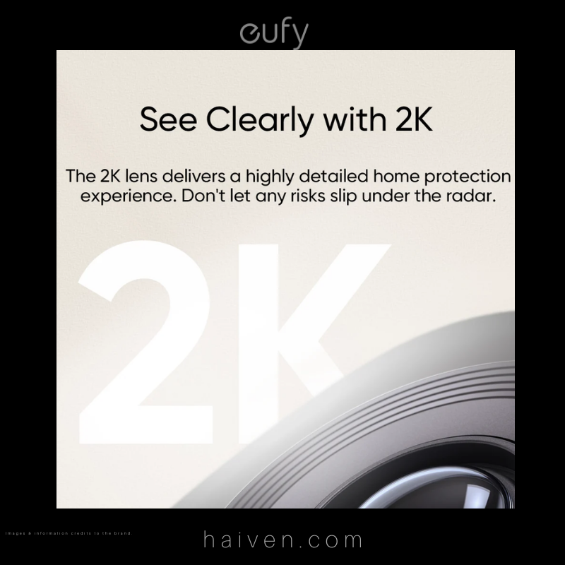 Eufy Indoor Cam C220 T8W11221 White Smart Security Camera