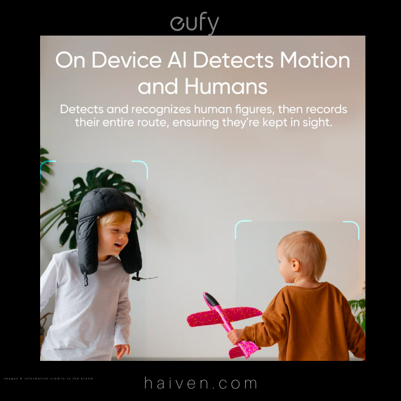 Eufy Indoor Cam C220 T8W11221 White Smart Security Camera