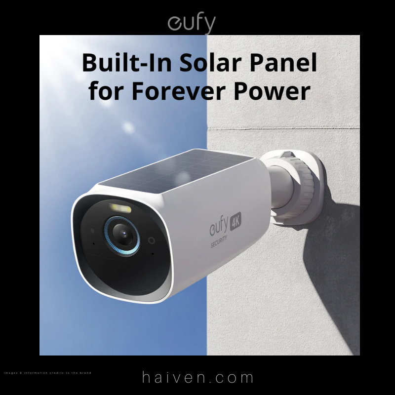 EufyCam 3 T88713W1 White 2+1 Kit with HomeBase 3