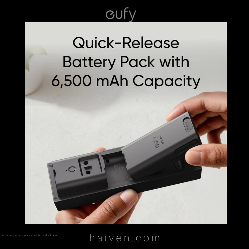 Eufy Video Doorbell C30 Smart Wi-Fi Doorbell Black