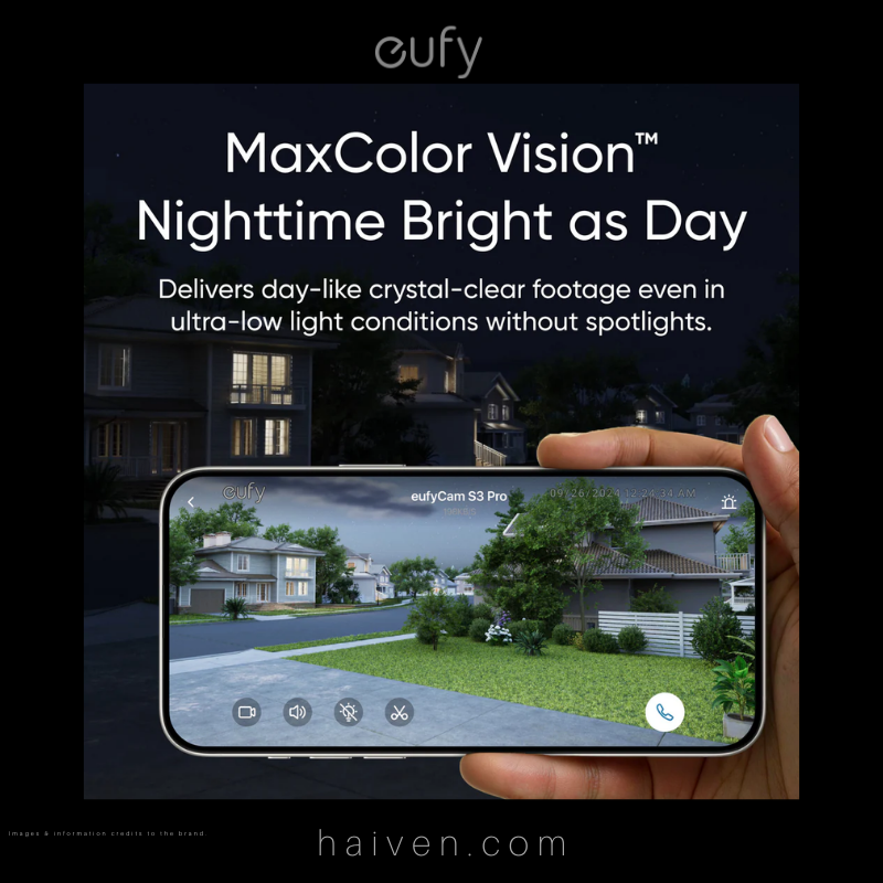 EufyCam S3 Pro T88923W1 White 2-Camera Kit with HomeBase 3