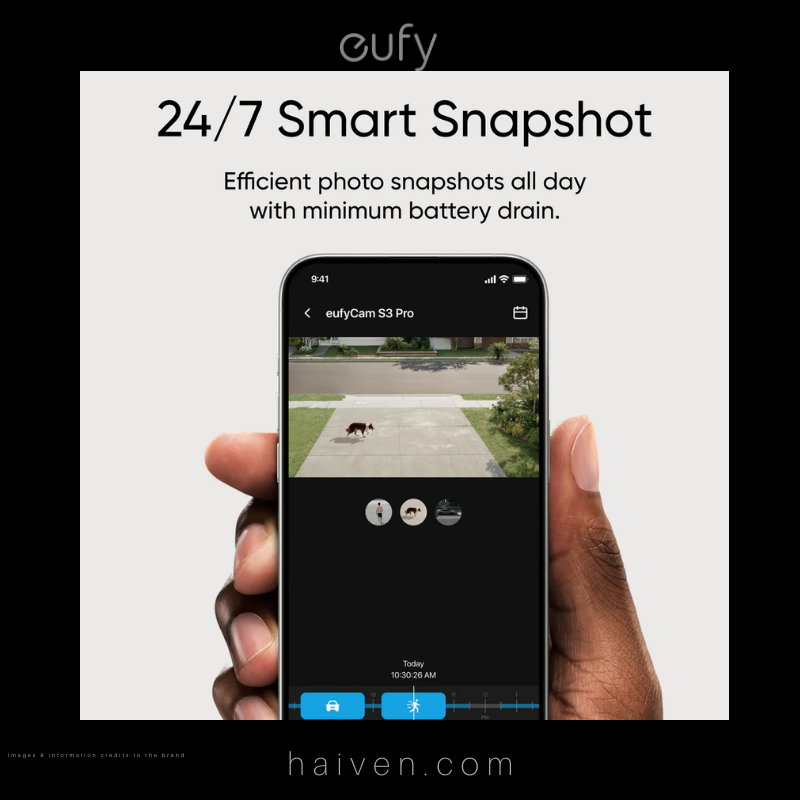 EufyCam S3 Pro T88923W1 White 2-Camera Kit with HomeBase 3