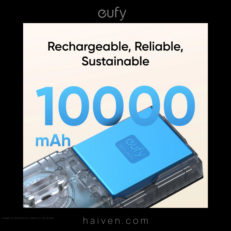 Eufy E330 Video Lock T85311Y1 3-in-1 Smart Door Lock with Camera