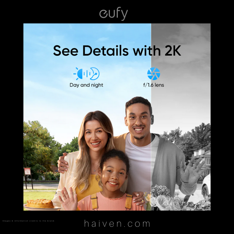 Eufy E330 Video Lock T85311Y1 3-in-1 Smart Door Lock with Camera