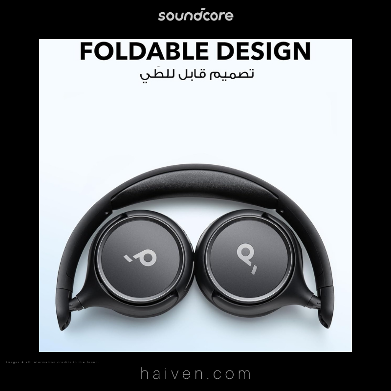 Soundcore H30i A3012H11 Black Wireless On-Ear Headphones