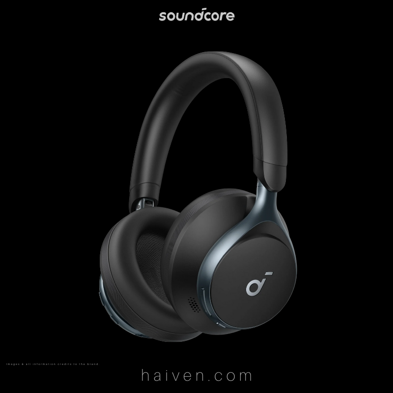 Soundcore Space One A3035011 Black Wireless Over-Ear Headphones