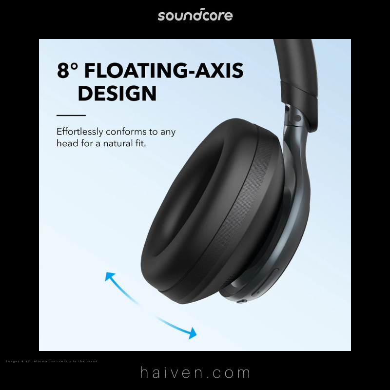 Soundcore Space One A3035011 Black Wireless Over-Ear Headphones