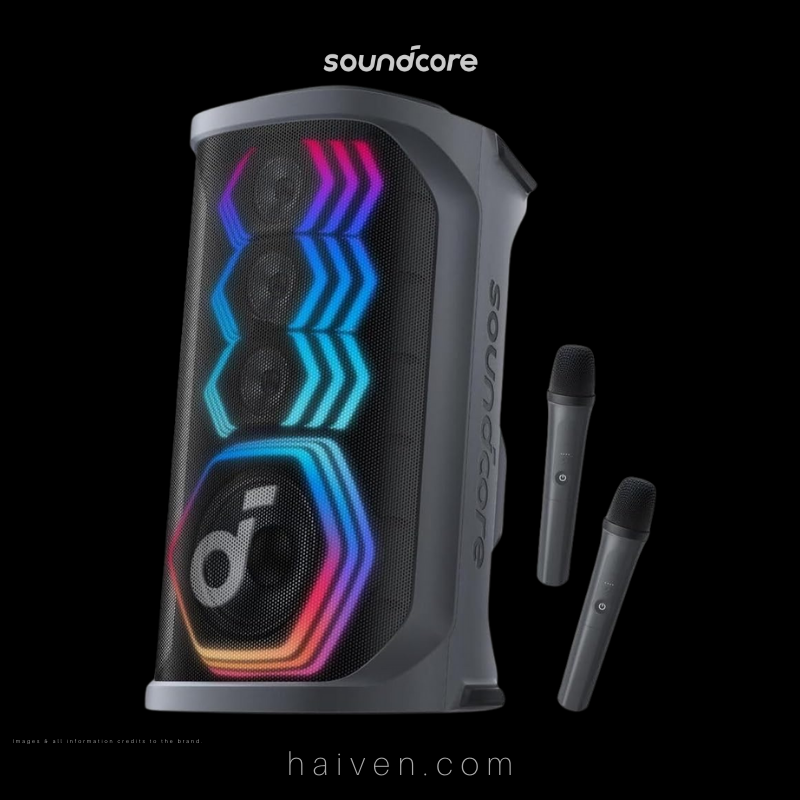 Soundcore Rave 3S A31A3012 Black Portable Party Speaker