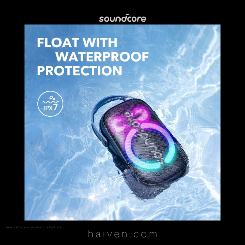 Soundcore Rave Neo 2 A33A1Z11 Black Portable Party Speaker