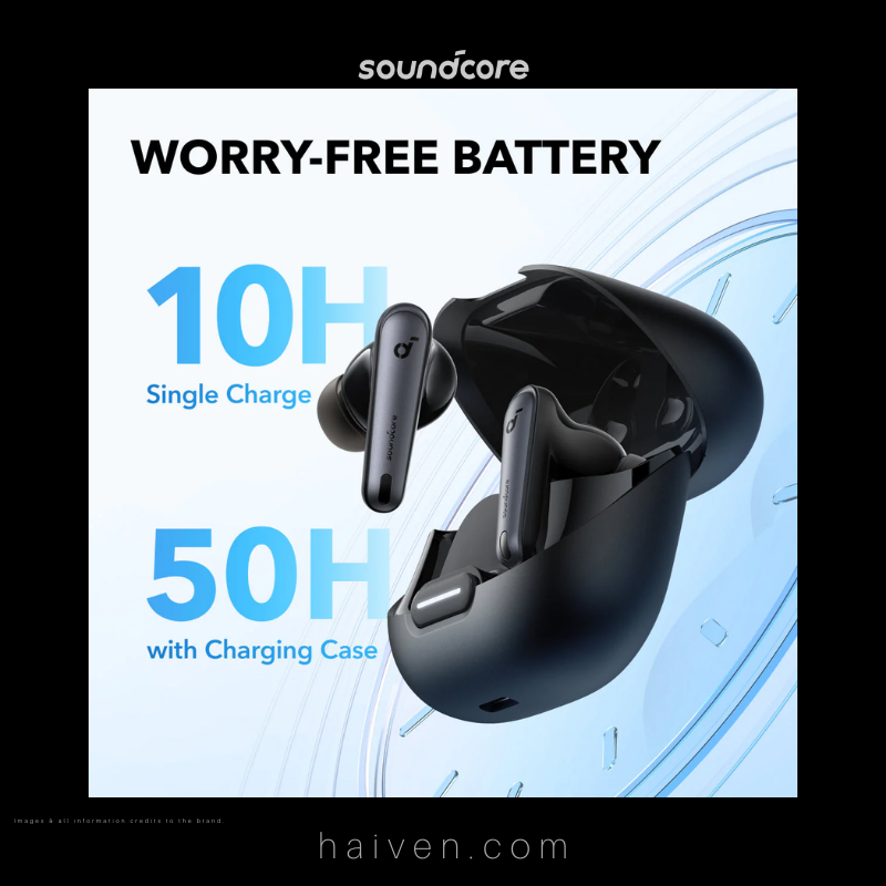 Soundcore Liberty 4 NC A3947H11 Black Wireless Earbuds
