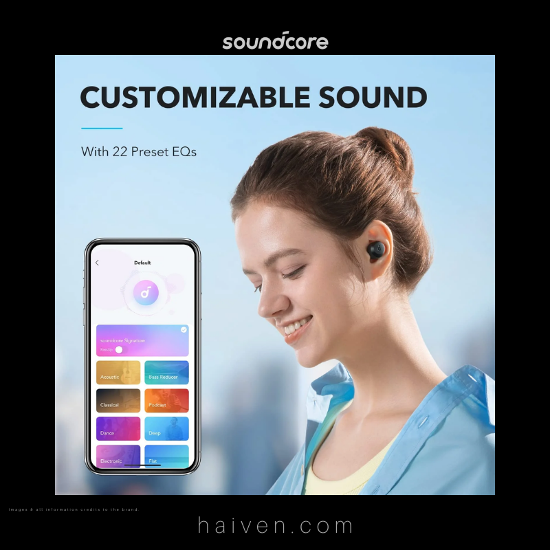 Soundcore A20i A3948H12 Black Wireless Earbuds