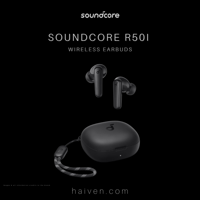 Soundcore R50i A3949H12 Black Wireless Earbuds