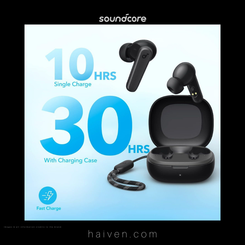Soundcore R50i A3949H12 Black Wireless Earbuds