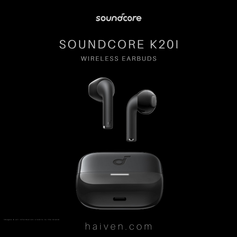 Soundcore K20i A3994H11 Black Wireless Earbuds