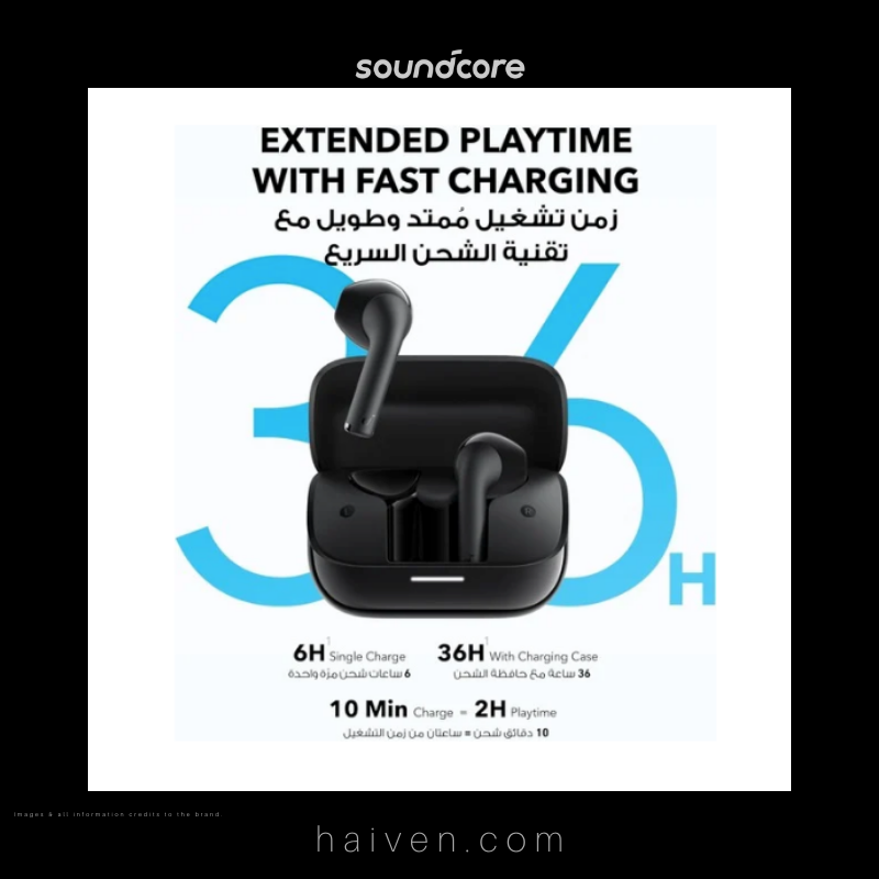 Soundcore K20i A3994H11 Black Wireless Earbuds