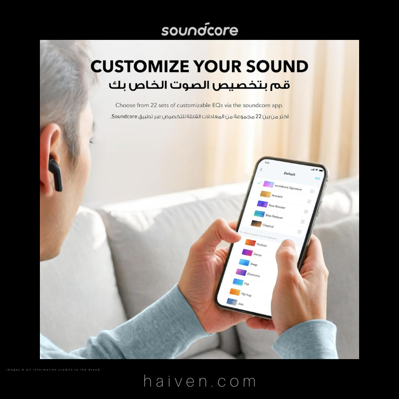 Soundcore K20i A3994H11 Black Wireless Earbuds