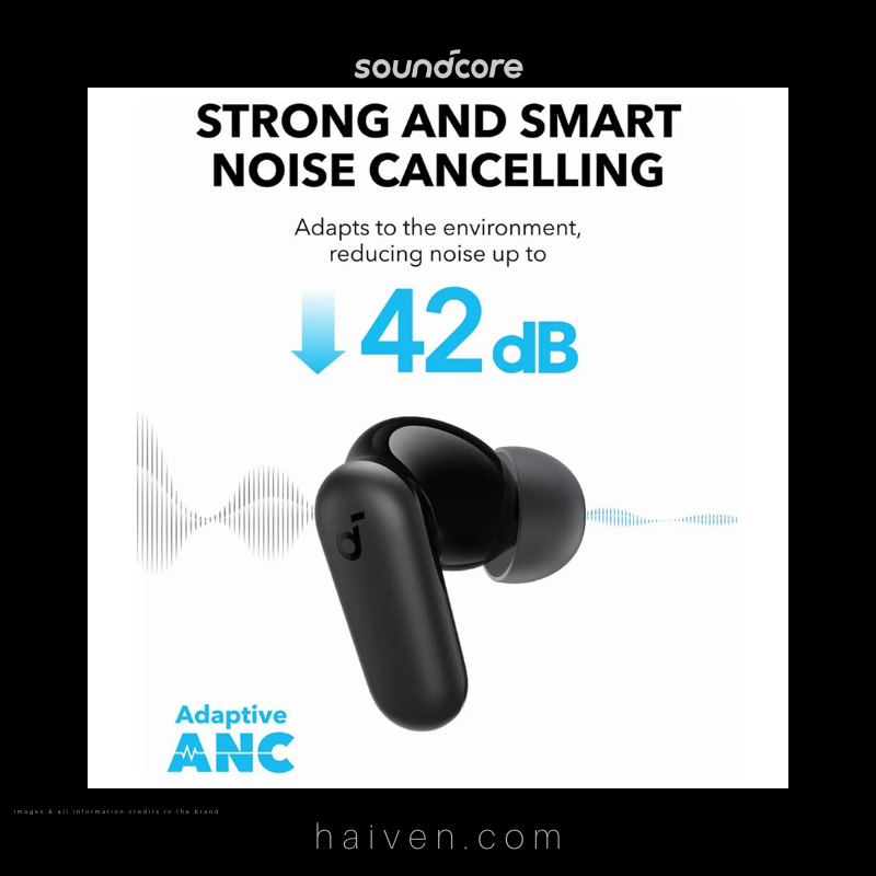 Soundcore R50i NC A3959H11 Black Wireless Earbuds