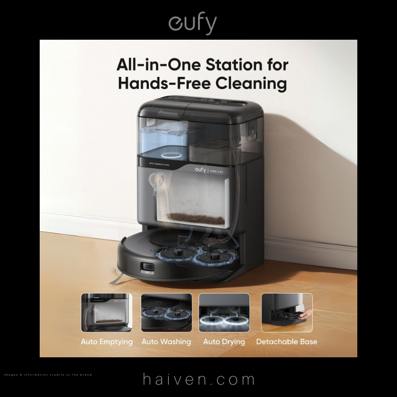 Eufy Robot Vacuum Omni C20 T2280V11 Black