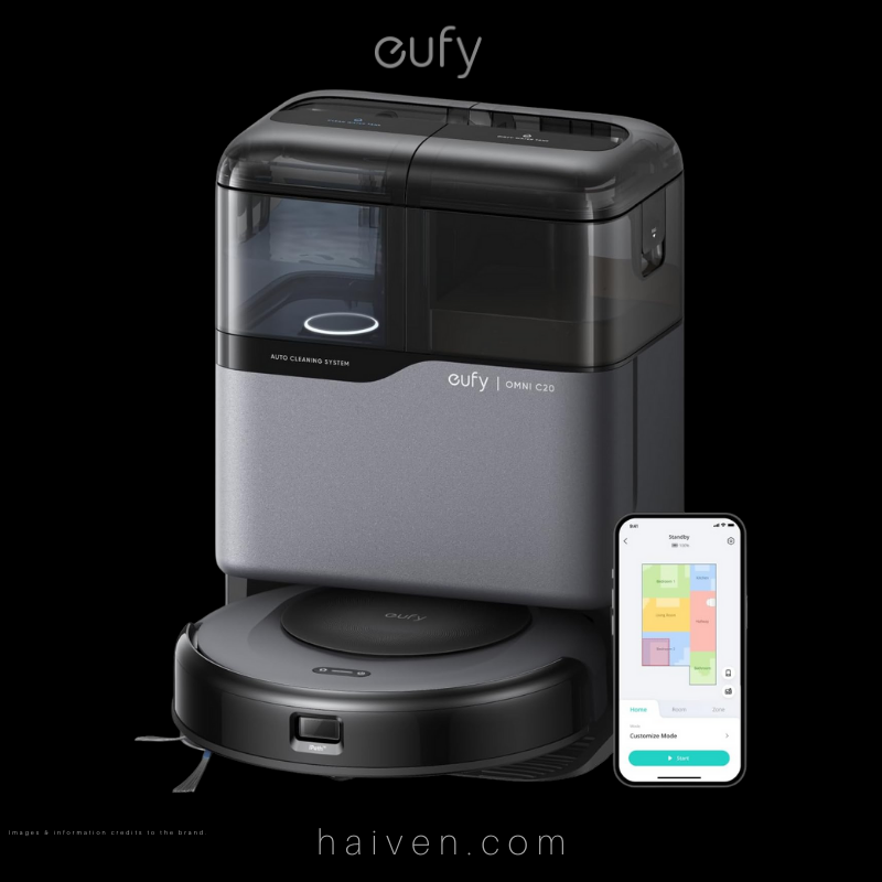 Eufy Robot Vacuum Omni C20 T2280V11 Black