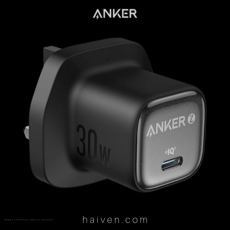 Anker Zolo Charger A2698K11 30W PD 3.0 Black