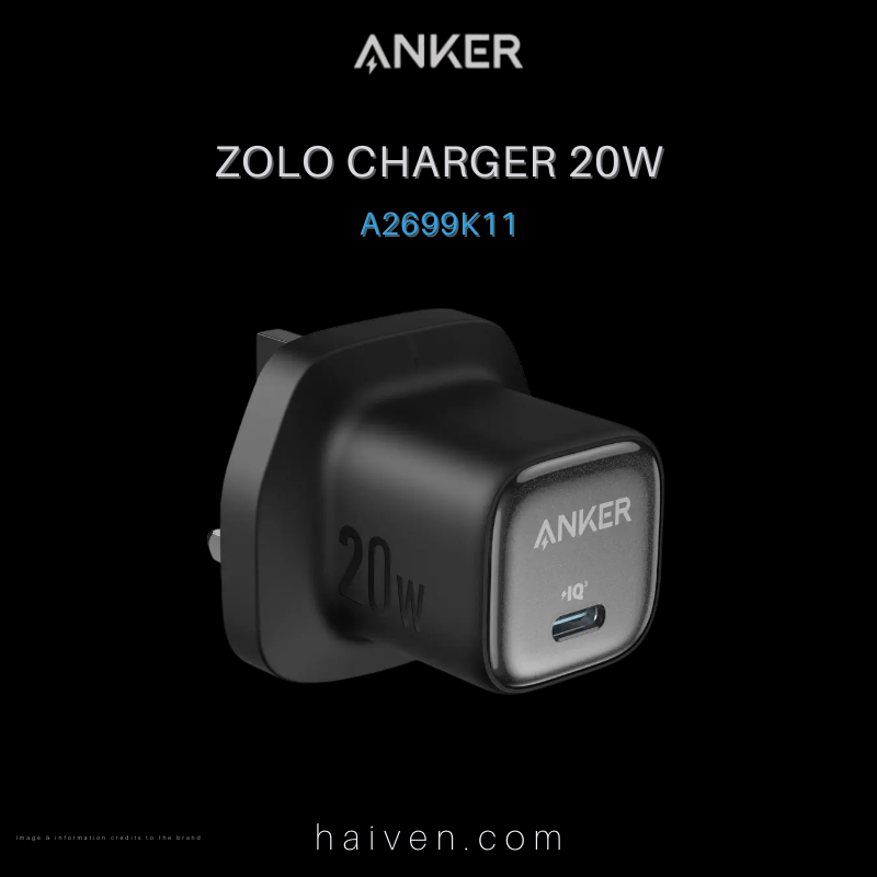 Anker Charger A2699K11 20W 1C Black