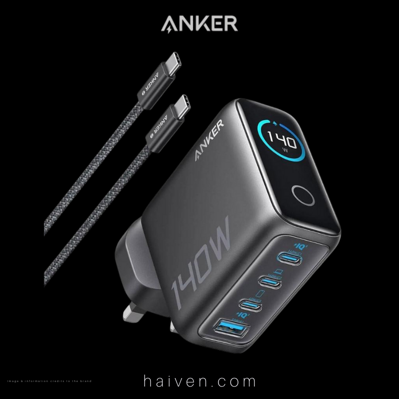 Anker Zolo Charger B2697KZ1 140W 3C1A GaN Black