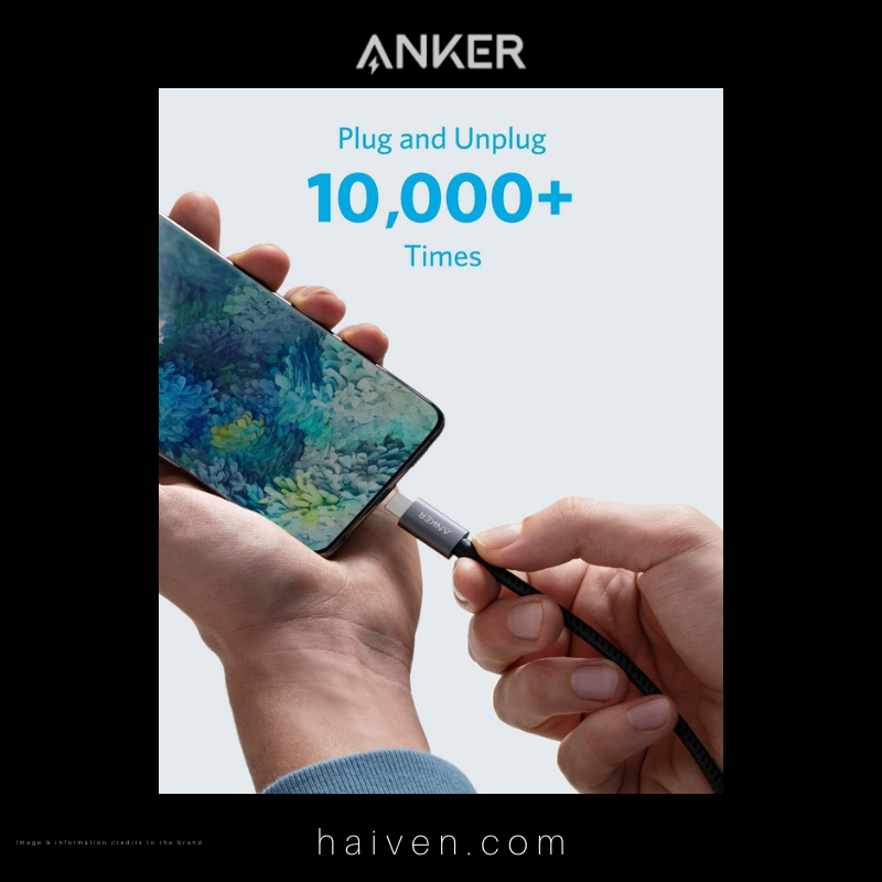 Anker USB-C to HDMI Nylon Cable 6ft Black