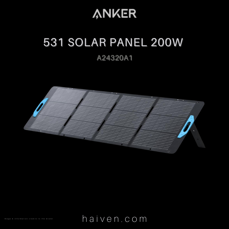 Anker 531 Solar Panel A24320A1 200W Gray