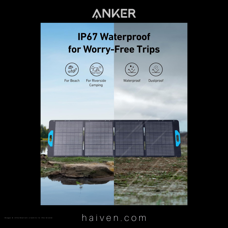 Anker 531 Solar Panel A24320A1 200W Gray