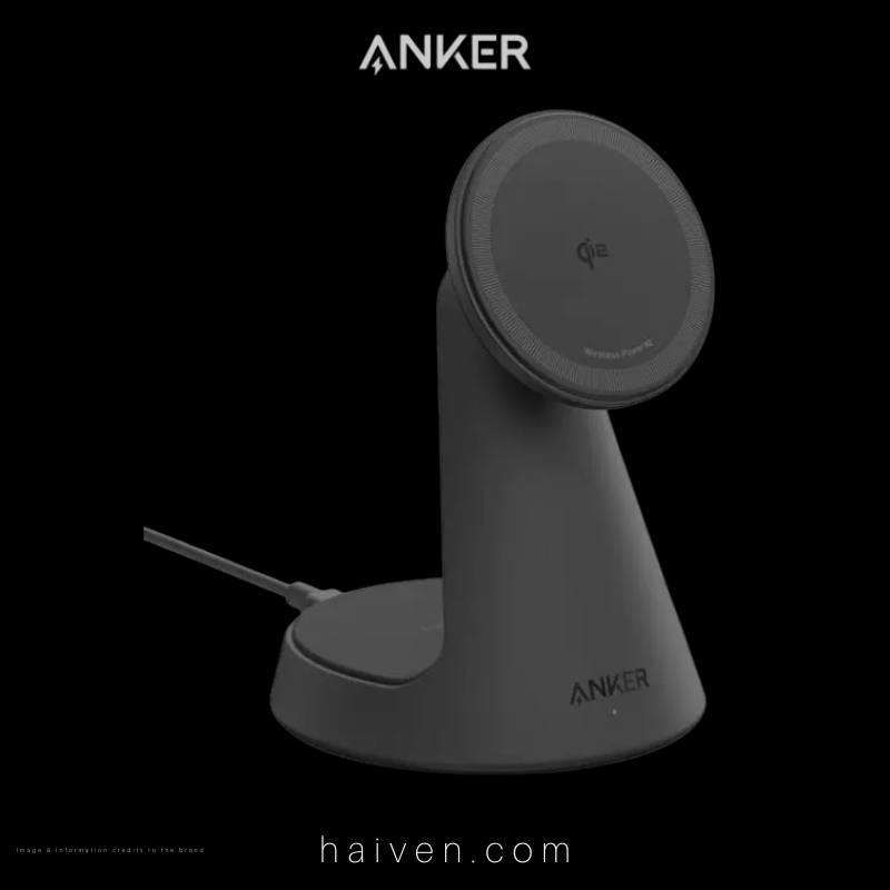 Anker MagGo Wireless Charger A25M7H11 2-in-1 Black