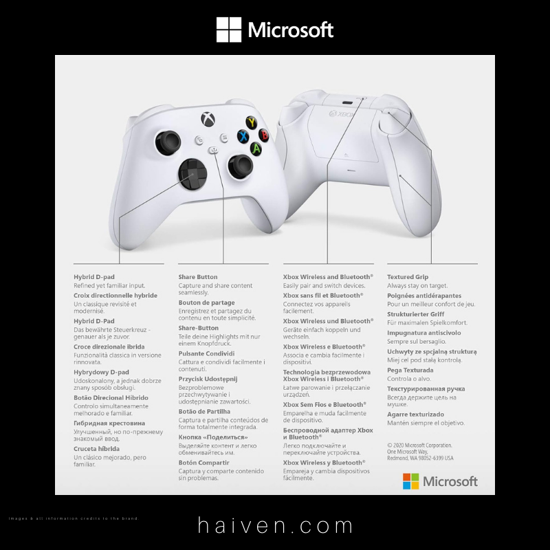 Xbox Wireless Controller White