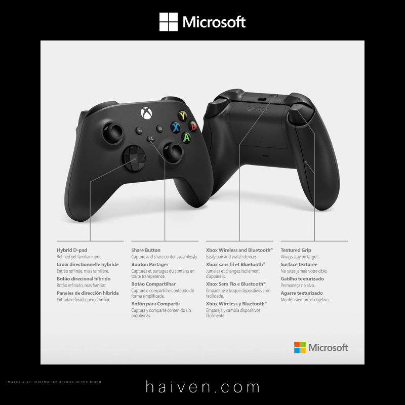 Xbox Wireless Controller Black