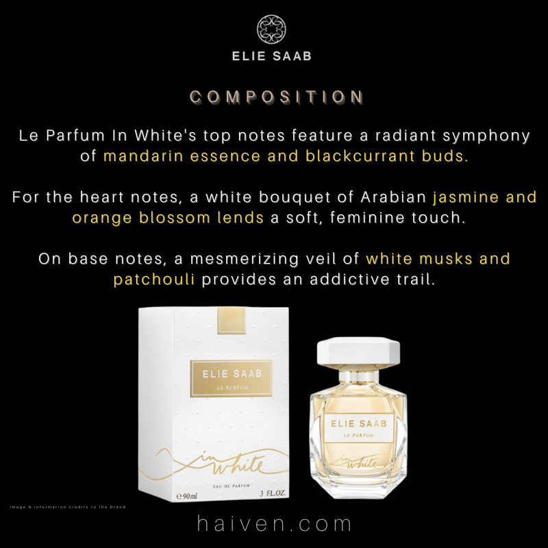 ELIE SAAB Le Parfum in White Eau de Parfum 90ml