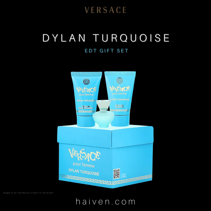 Versace Dylan Turquoise 100ml EDT Gift Set
